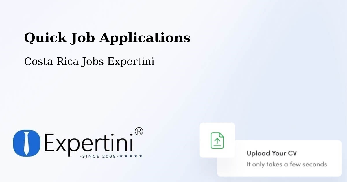 Quick Apply Feature – Montes De Oca - Costa Rica Jobs Expertini